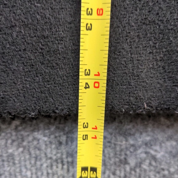 J. Crew Stadium Cloth by Nello Gori Women's Full Zip Coat Black 16 Wool Blend - Picture 14 of 14